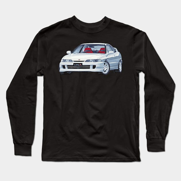 integra type r dc2 jdm Long Sleeve T-Shirt by cowtown_cowboy